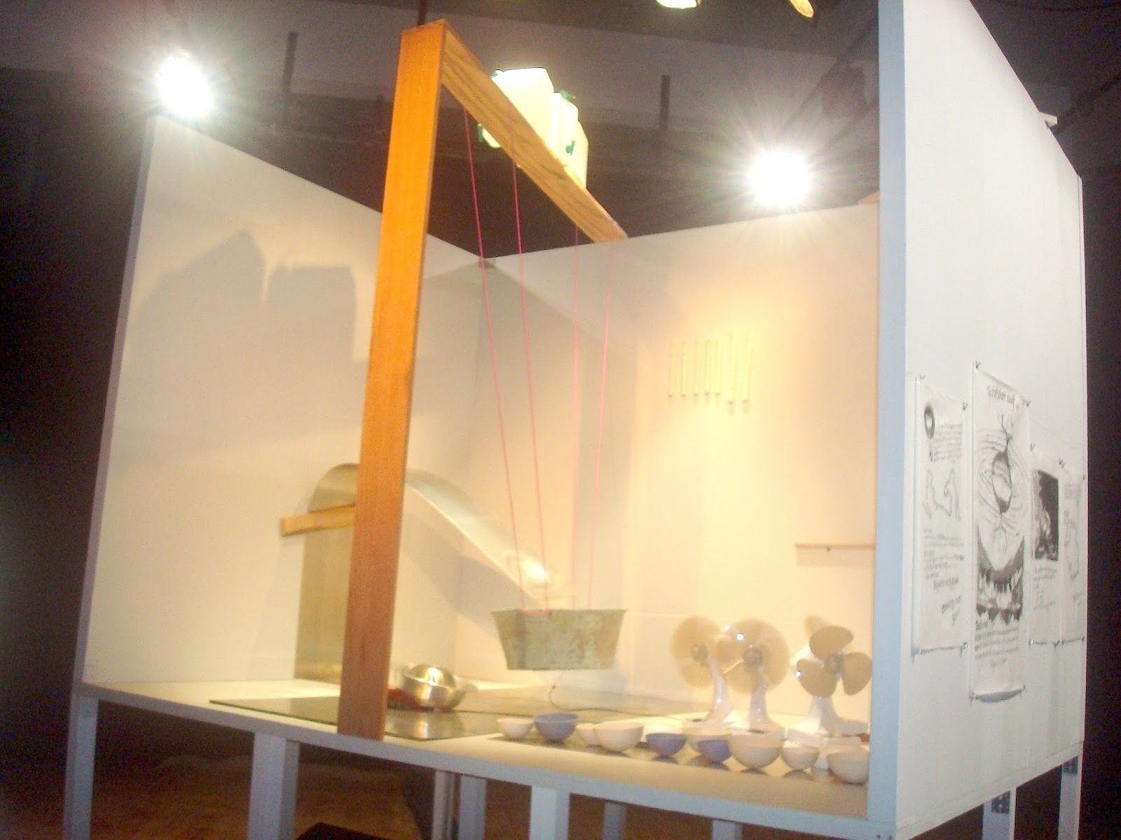 Jérémie Paul, Peu importe le lieu, importe le rythme, vue d’installation, L’Artchipel, Basse-Terre, 2010