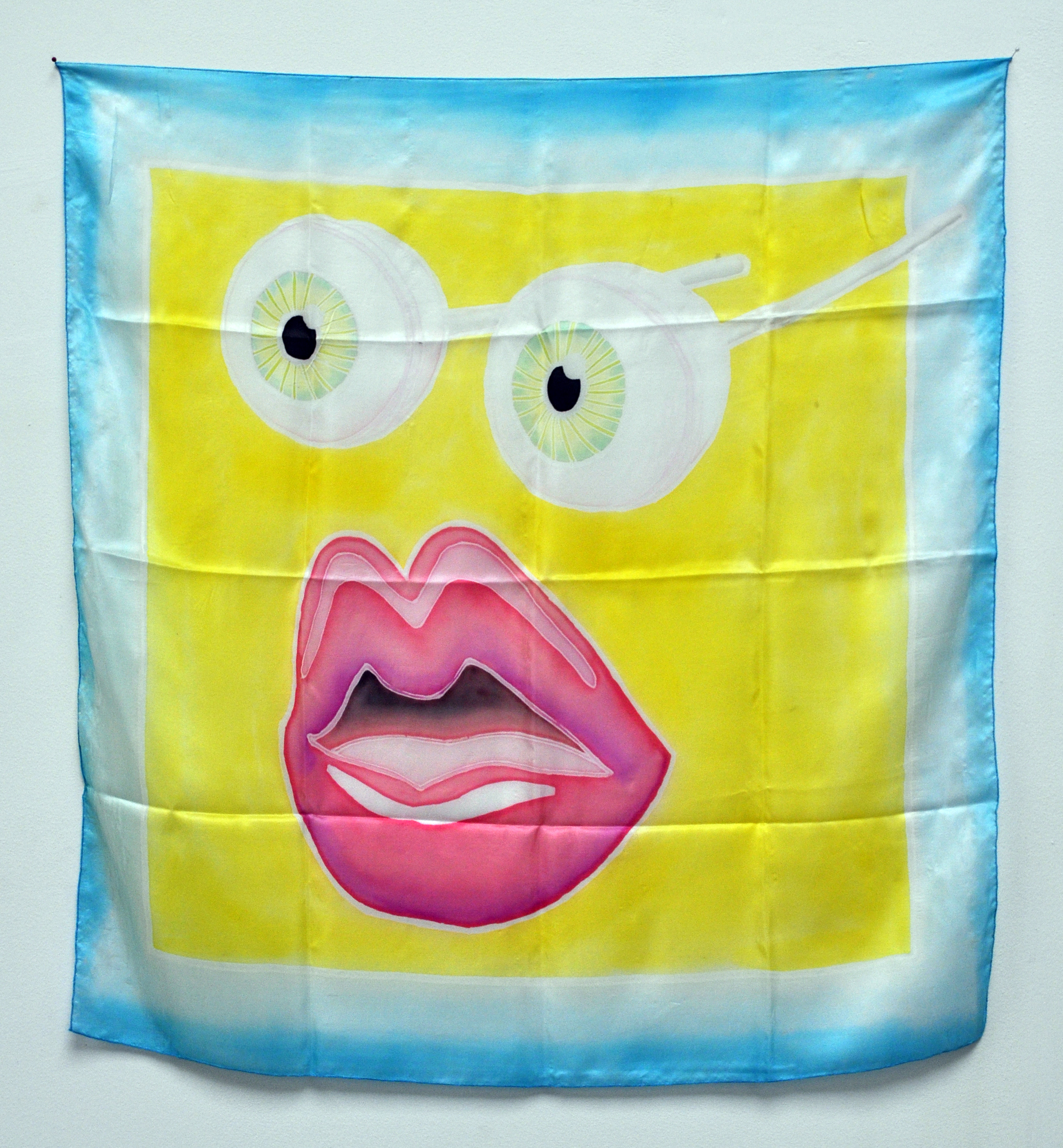 Jérémie Paul, Lolypop, peinture sur soie.